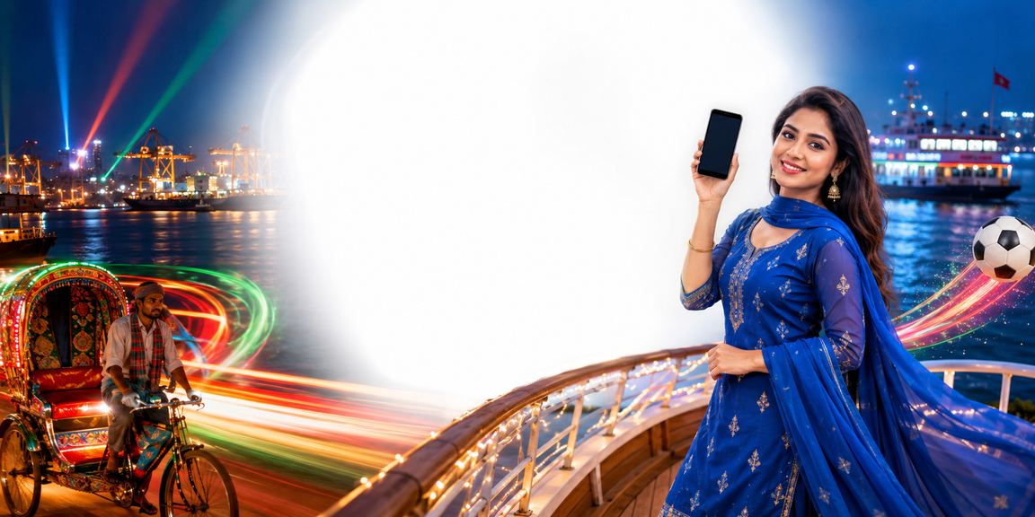Bangladeshi user playing mobile casino in Dhaka
